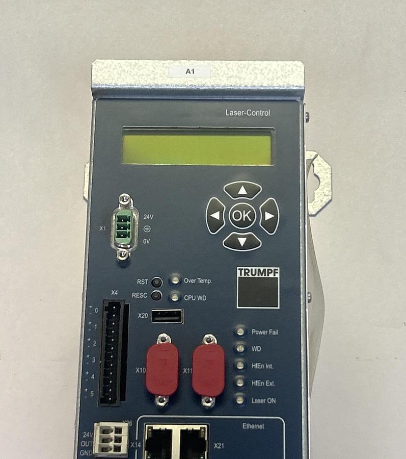 Used KONTRON,ASMC2230,LASER CONTROL 0.5 AMP 24 VDC
