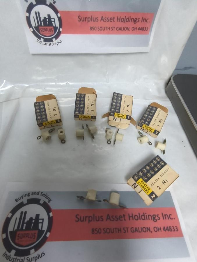 ALLEN BRADLEY,N1,THERMAL OVERLOAD HEATER ELEMENT LOT OF 5 (2 PC BOXES=10PCS) NOS