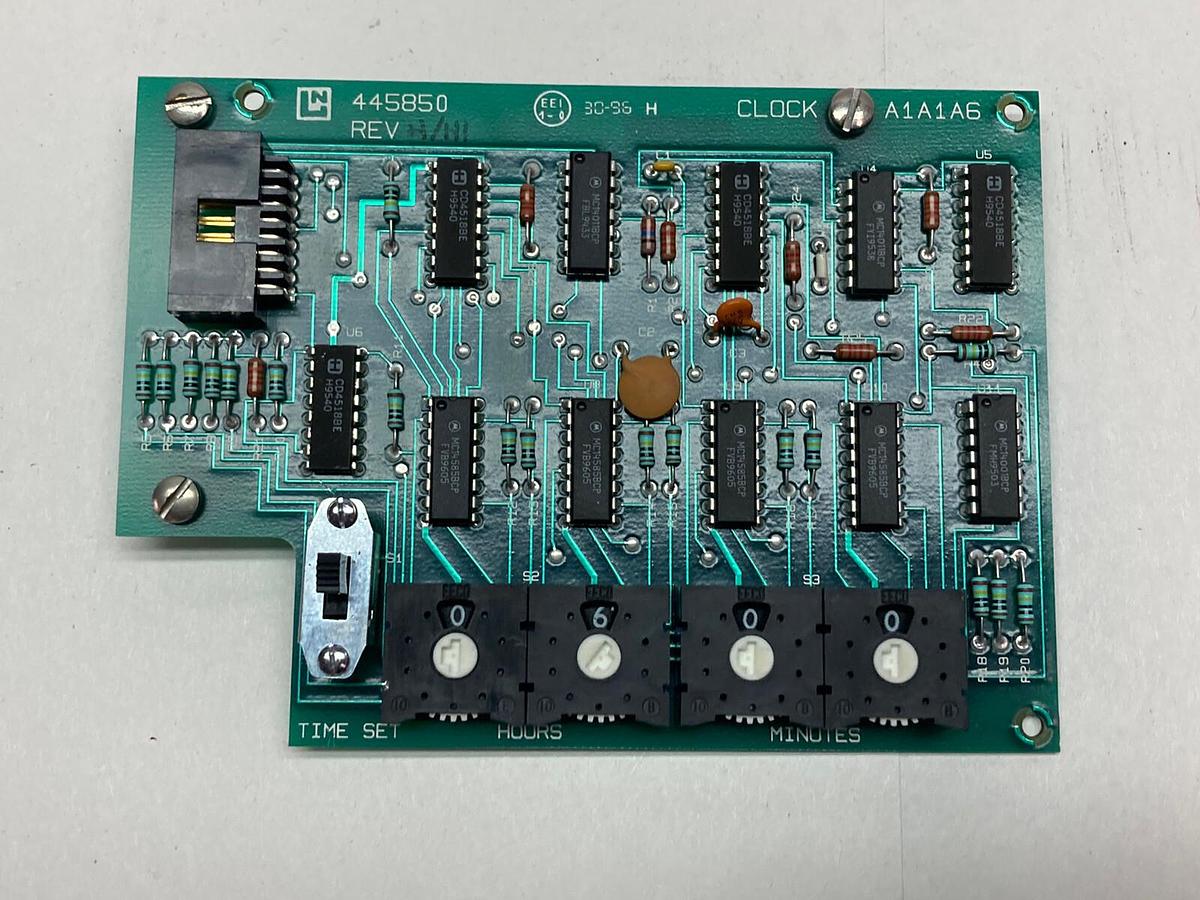 Used Leeds & Northrup,445850 A1A1A6,Circuit Board