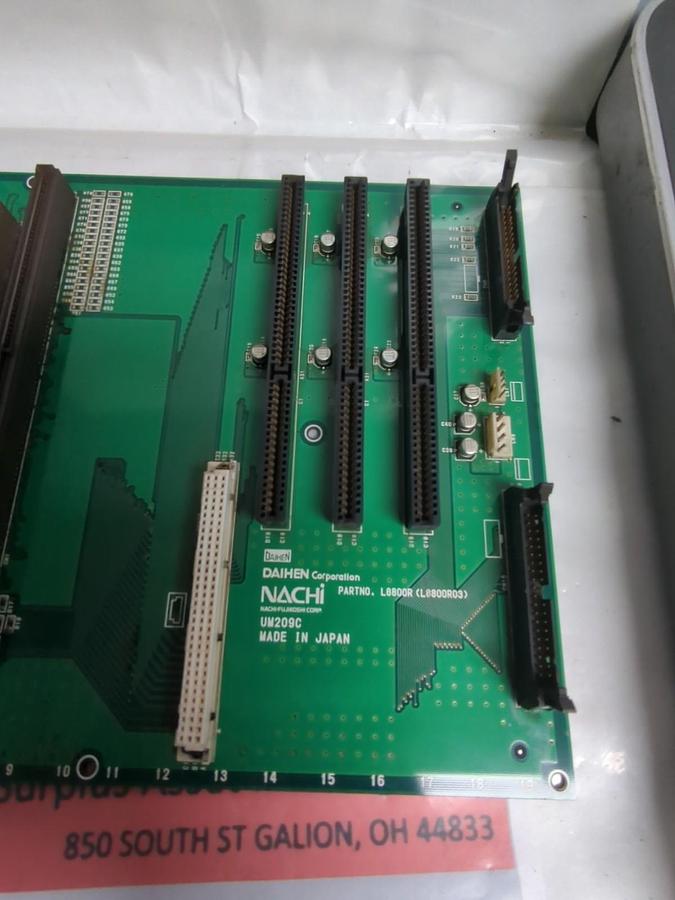 Used NACHI DAIHEN,L8800R(L8800R03),CIRCUIT BOARD UM209C PRE-OWNED