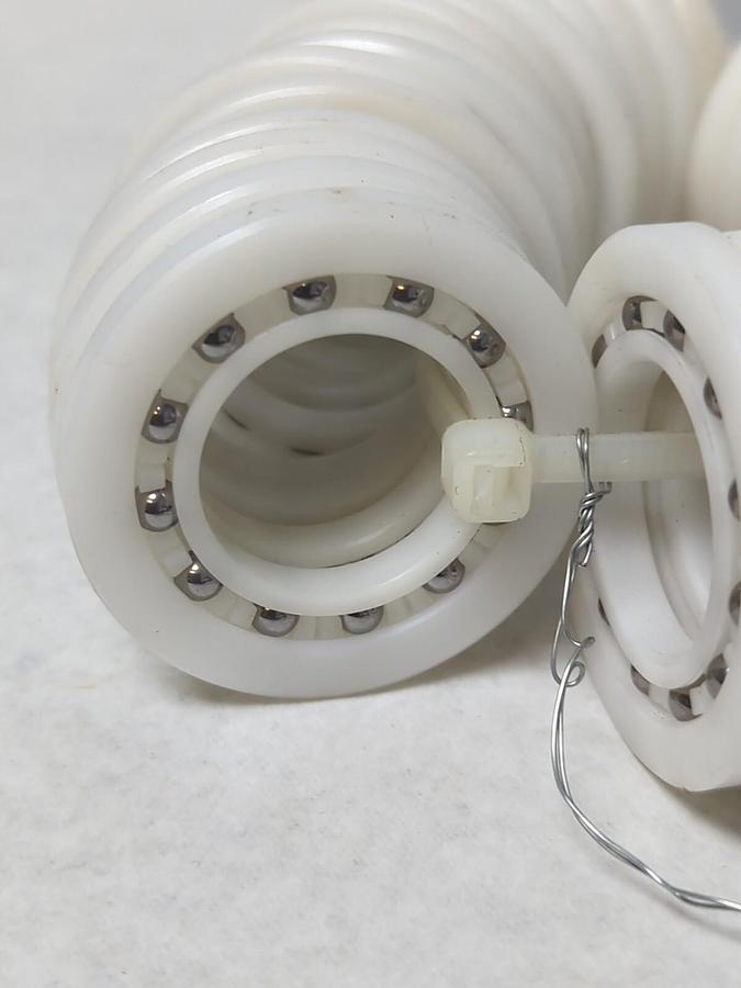 LAWSON,1605S,POLYOXYMETHYLENE BALL BEARING 25MM BORE LOT OF 30 NOS