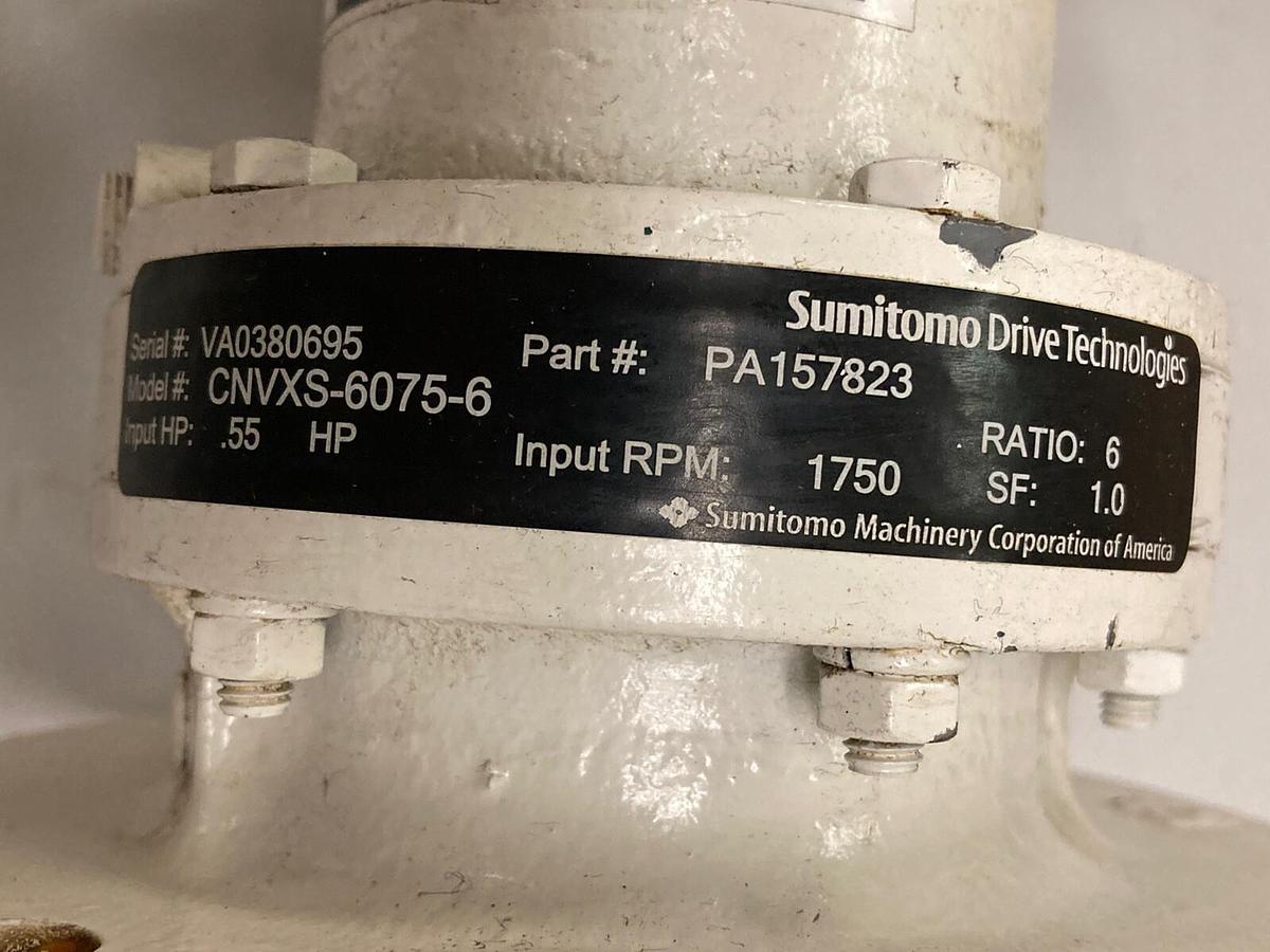 Sumitomo Drive Technologies,CNVXS-6075-6, Ratio 6:1 0.55HP 1750RPM