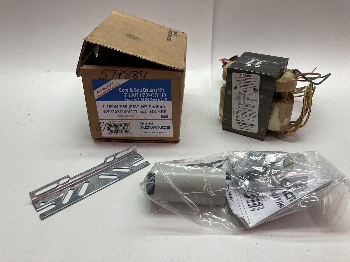 Philips Advance,71A8172-001D,Core & Coil Ballast Kit
