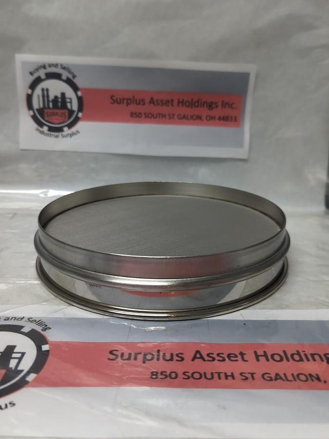 Used USA STANDARD,NO.10,TEST SIEVE 2.00MM .0737 INCH ASTM E-11 SPEC PRE-OWNED
