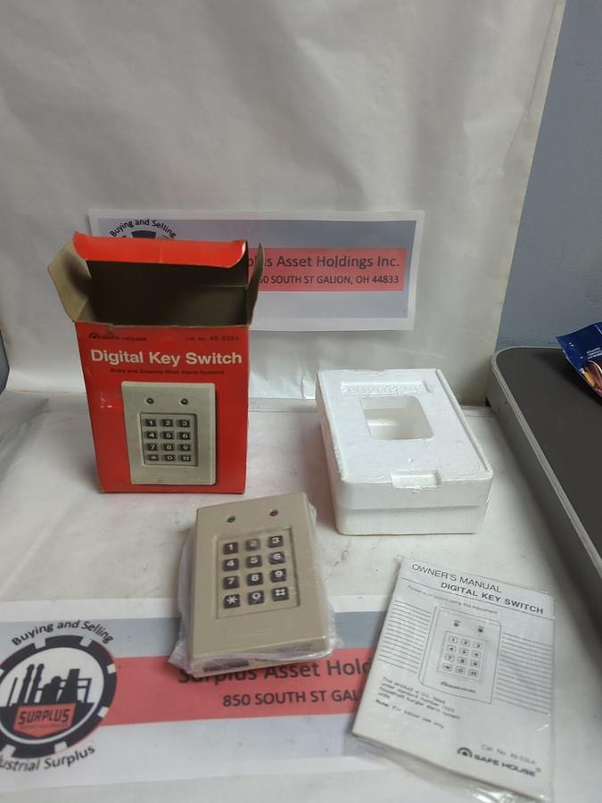 SAFE HOUSE,49-535A,DIGITAL KEY SWITCH NOS