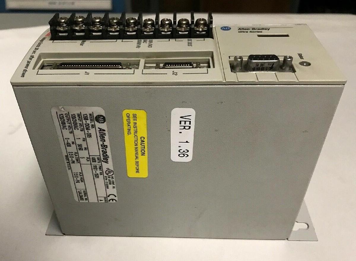 Used Allen Bradley,1398-DDM-005,Ultra Servo Drive 9101-1531 Series A