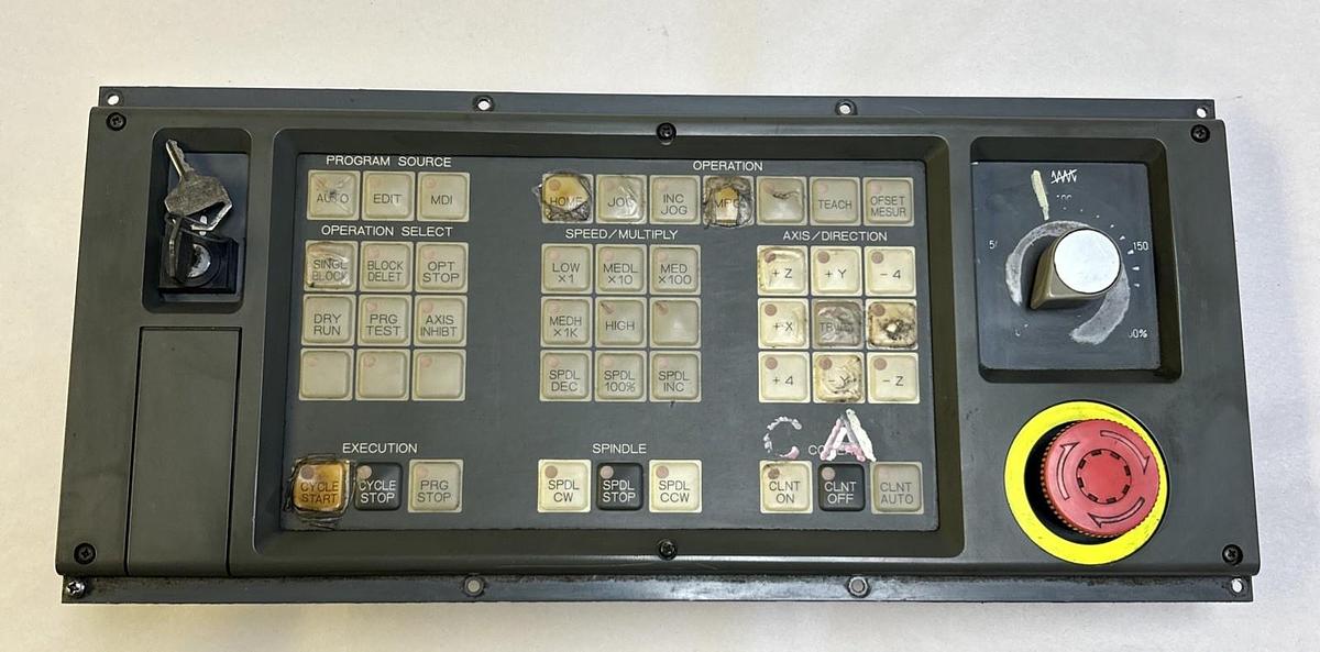 Used FANUC,A02B-0236-C141/MBR,OPERATOR INTERFACE PANEL