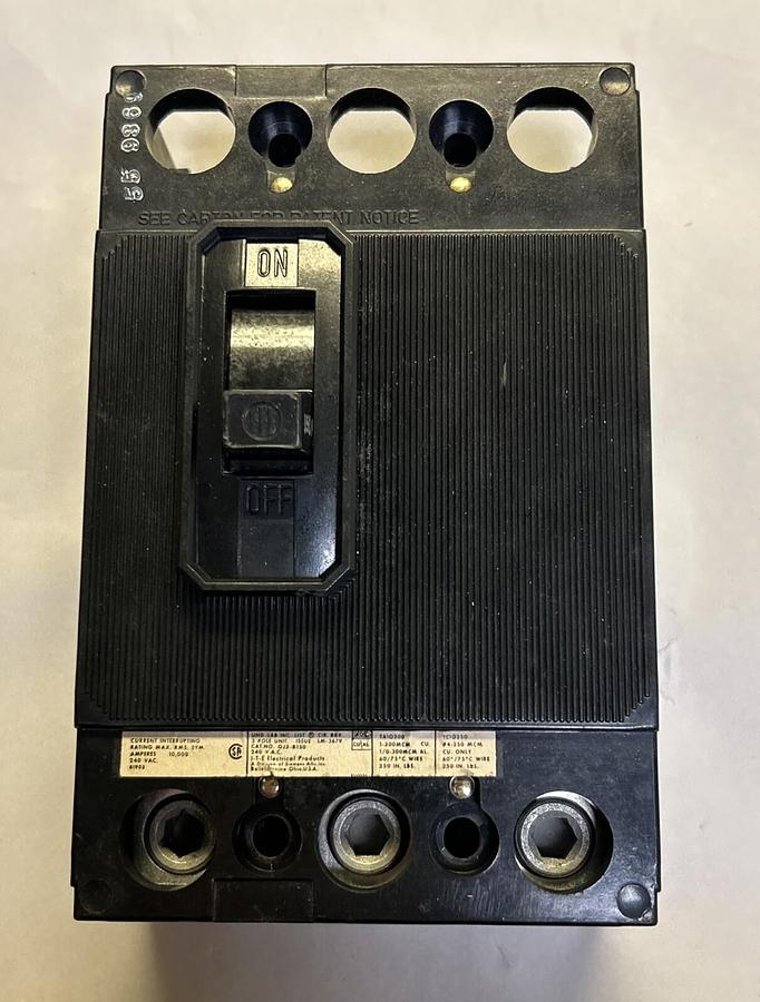 Used ITE,QJ3-B150,CIRCUIT BREAKER 150A 240V 3P