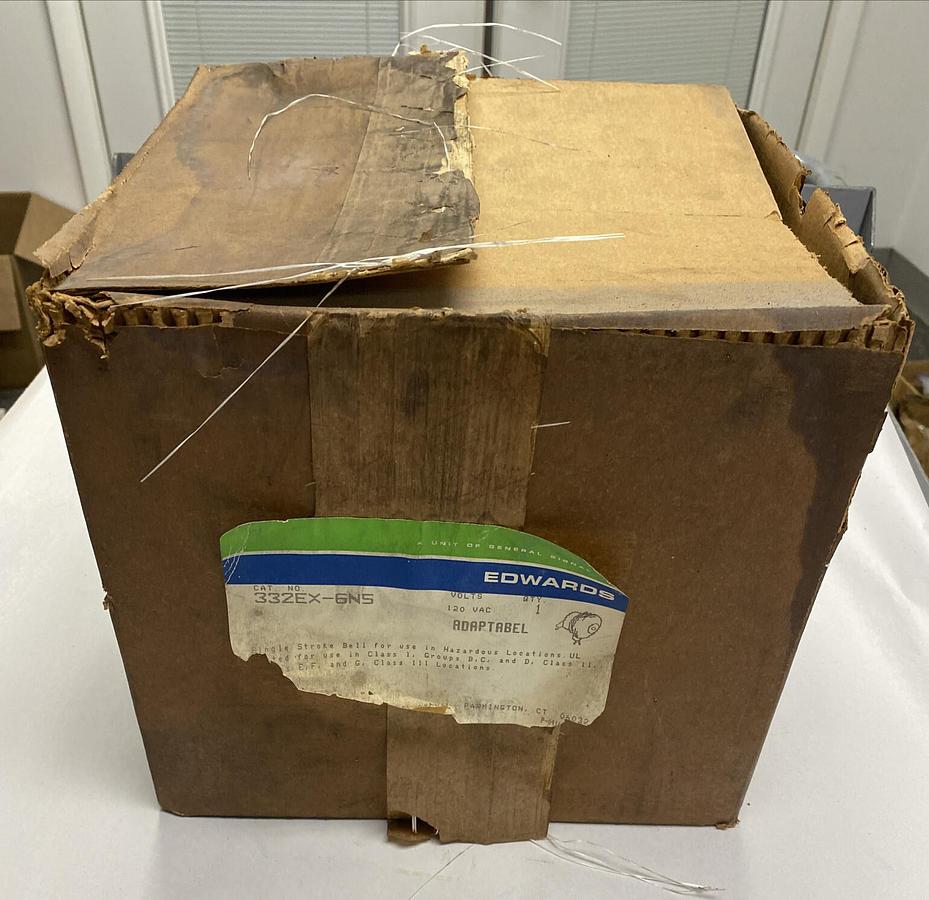 UTC FIRE & SECURITY COMPANY EDWARDS,332EX-6N5,HAZARDOUS SINGLE STROKE BELL NOS