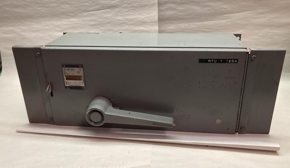 Used Westinghouse,FDP5 364R,3-Pole Switch Bussway Plug 200A 600V Ser B