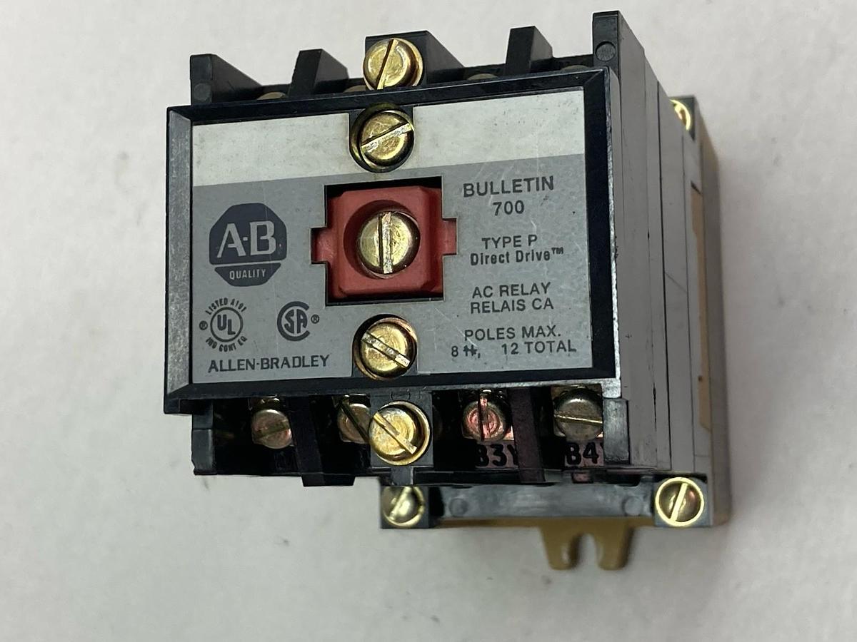 Used Allen-Bradley,700-P800A1,AC Relay Ser B