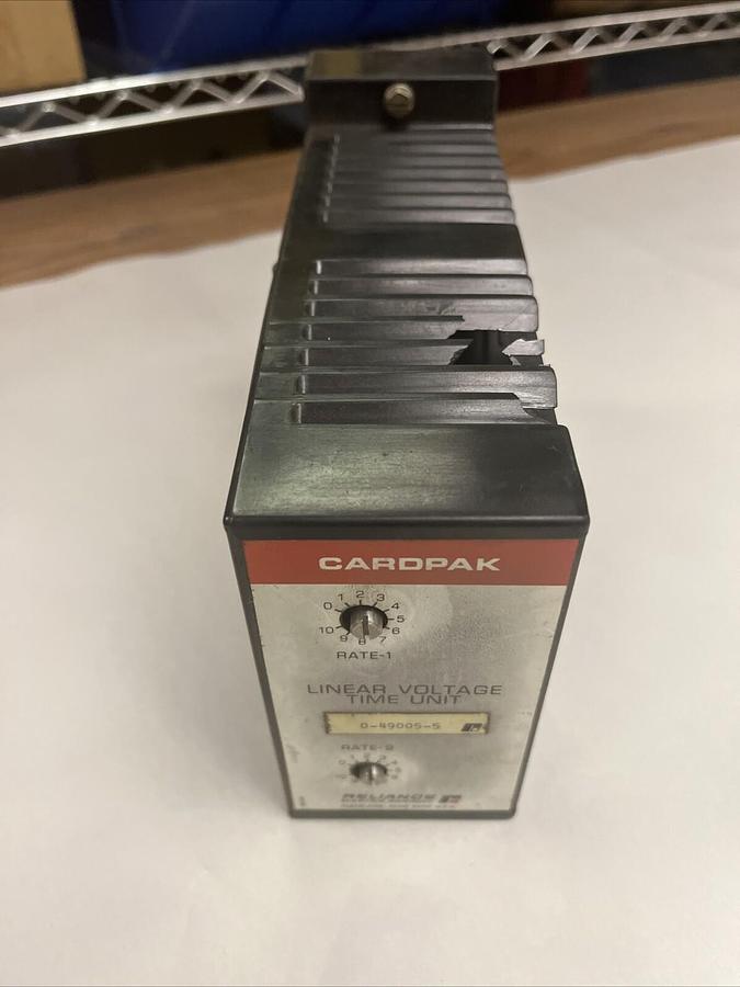 Used RELIANCE,0-49005-5,LINEAR VOLTAGE TIME UNIT SEE DESCRIPTION