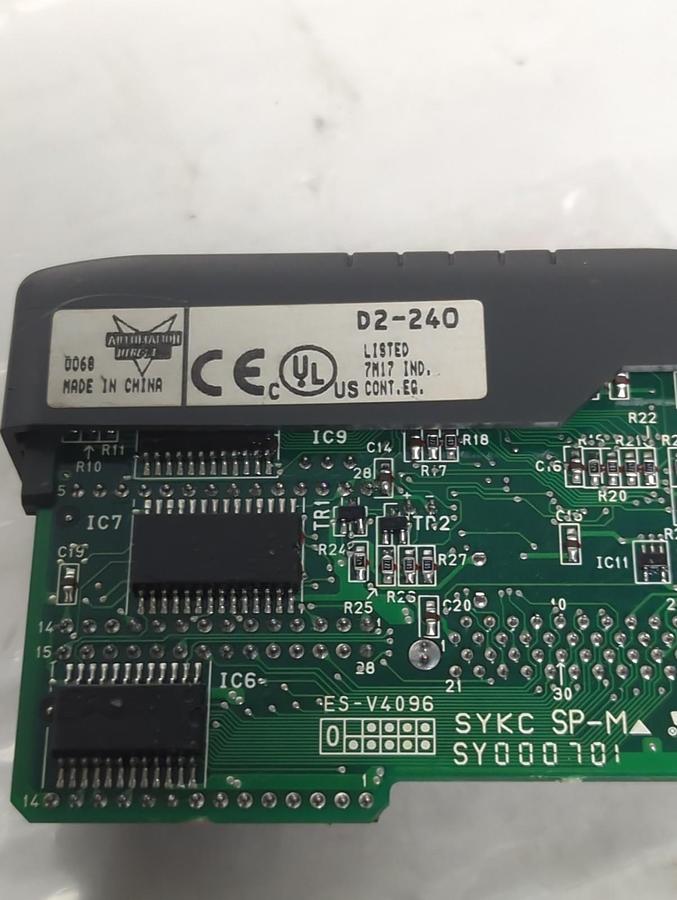 Used AUTOMATION DIRECT,DL240 CPU,PROCESSOR MODULE PRE-OWNED