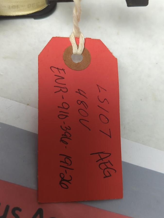 Used AEG,ENR-910-396-191-26,CONTACTOR COIL 480V PRE-OWNED