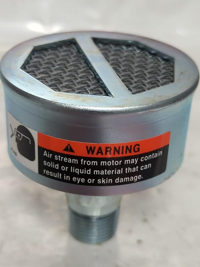 UNBRANDED,AC990,PNEUMATIC AIR MOTOR MUFFLER NOS
