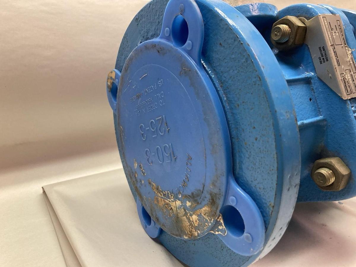 Used Flowserve,AKH8,Flanged Chemical Ball Valve 3" 87PSIG