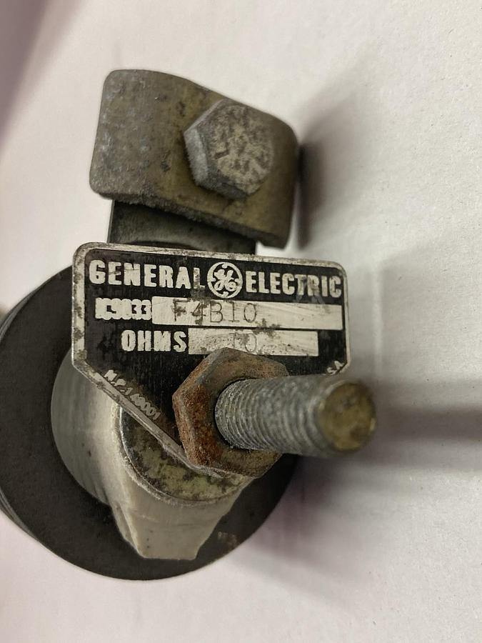 Used General Electric,IC9033-F4B10,Resistor 0.10 OHMS