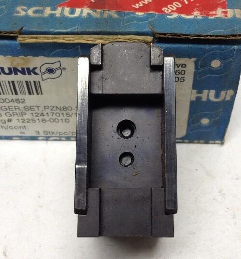 Schunk,37000462 OD,Grip Finger Blank Set  122516-0010 for Centric Gripper