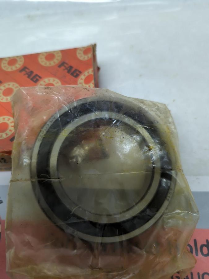 FAG,6012-2RSR,RUBBER SEALED DEEP GROOVE BALL BEARING NOS