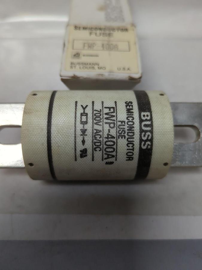 COOPER BUSSMANN,FWP-400A,SEMICONDUCTOR 400 AMP FUSE NOS