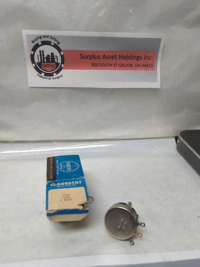 CLAROSTAT,58C1,POTENTIOMETER 4 WATT NOS