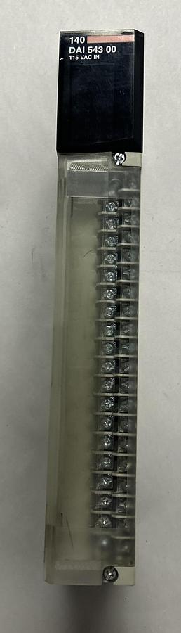 Used SCHNEIDER ELECTRIC,140-DAI-543-00,INPUT MODULE
