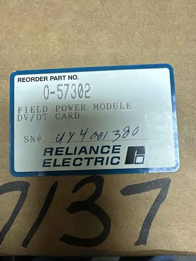Used Reliance Electric,0-57302,Field Power Module