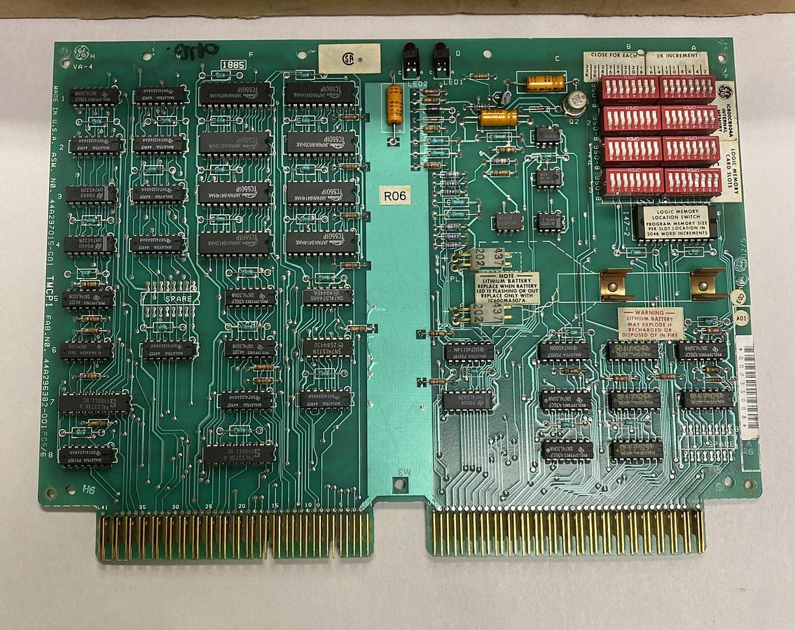 Used General Electric,IC600CB504A,Internal Memory Board