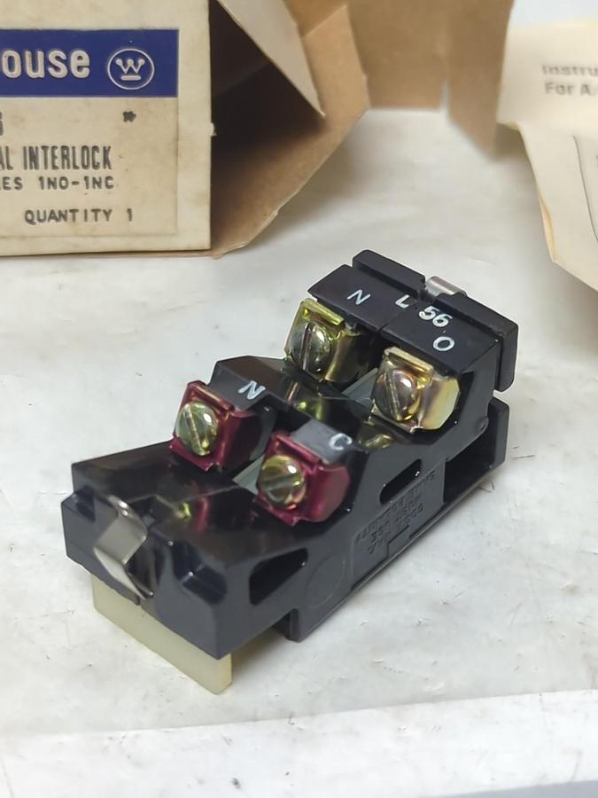 WESTINGHOUSE,L-56,ELECTRICAL INTERLOCK 1 NO-1NC NOS