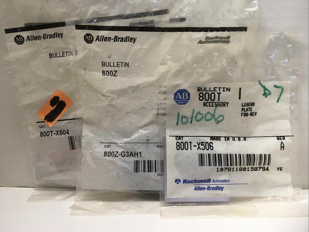 Allen-Bradley,800Z 800T,Miscellaneous Accessories Bulletins