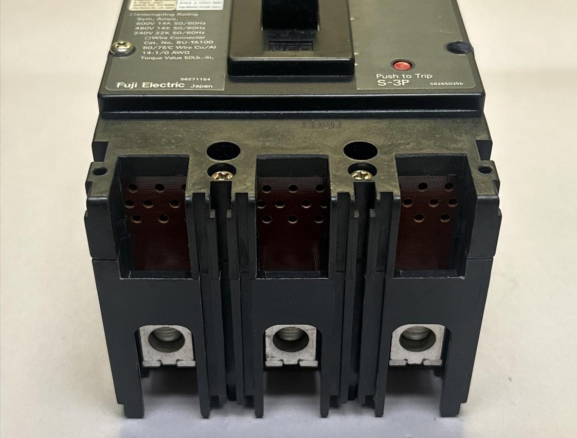 Used FUJI ELECTRIC,BU-ESB3020,CIRCUIT BREAKER 20A 600V 3P