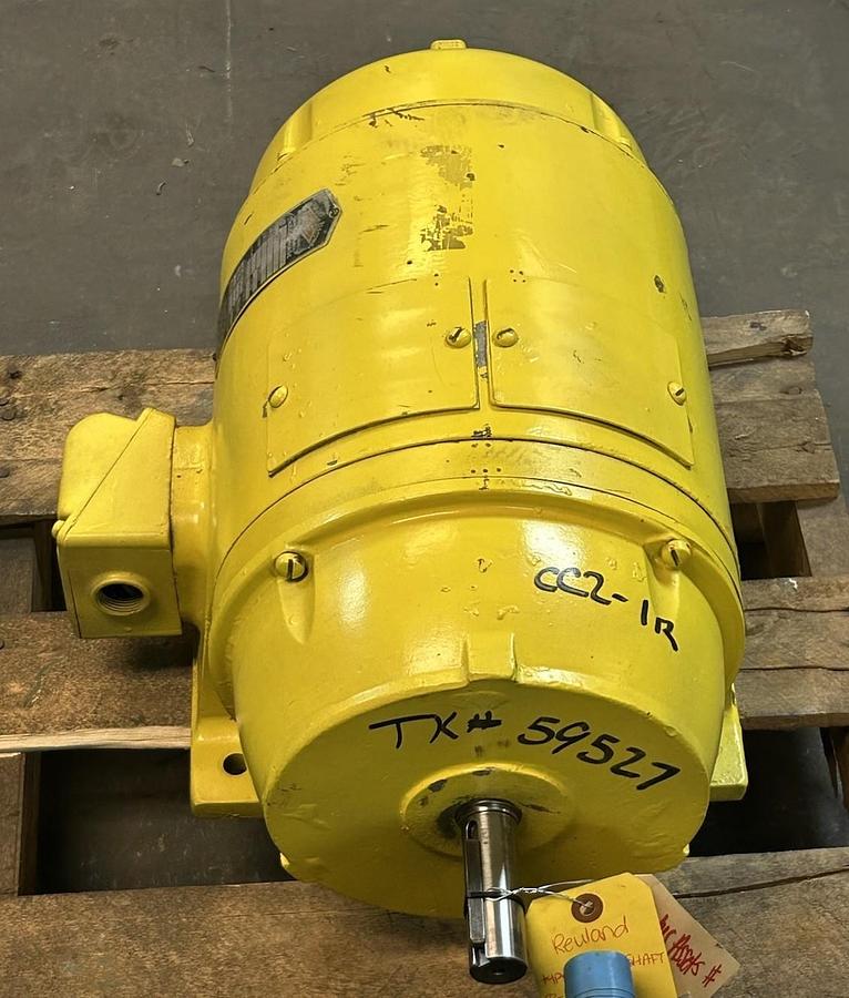 Used REULAND ELECTRIC,254,MOTOR 3HP 208/440V 1800RPM 3PH 254 FRAME