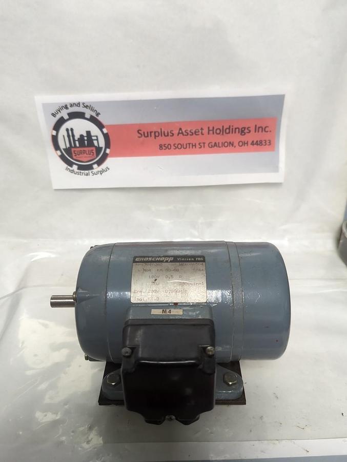 Used GROSCHOPP,3010365,ELECTRIC MOTOR PRE-OWNED