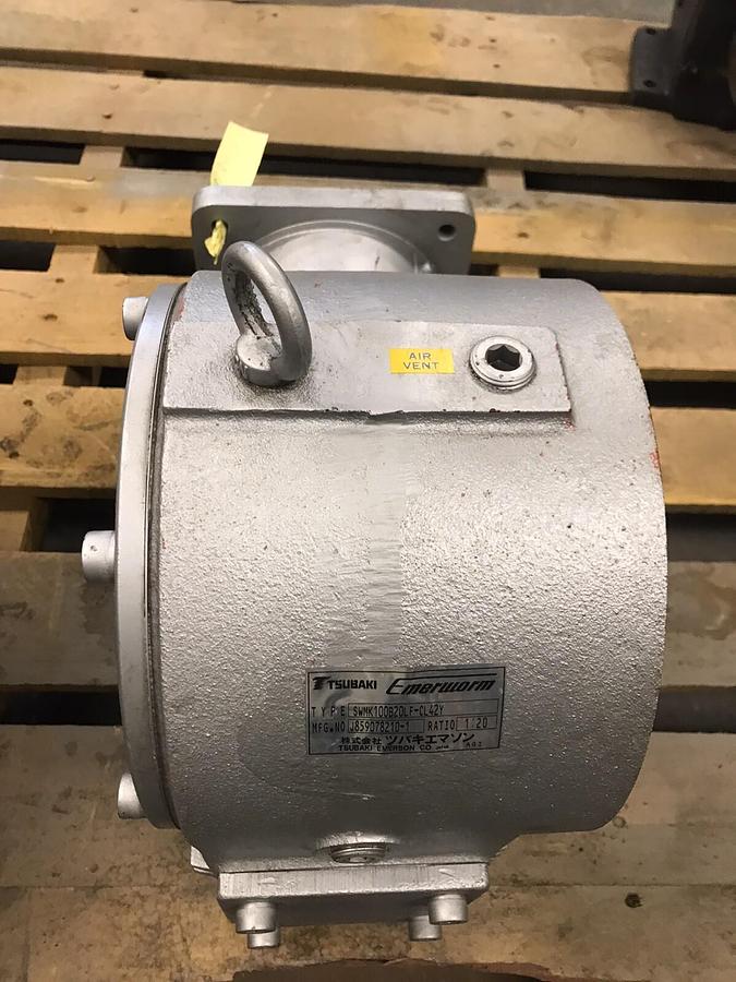 Tsubaki Emerworm,SWMK100B20LF-CL42Y,Gear Reducer 1:20