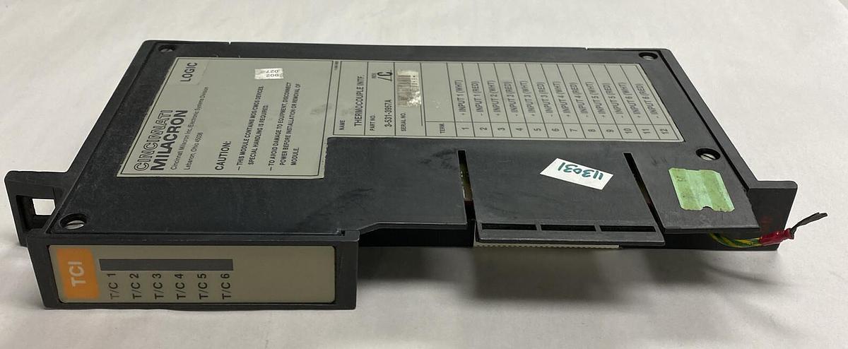 Used Cincinnati Milacron,3-531-3957A,Rev C Thermocouple Interface Module