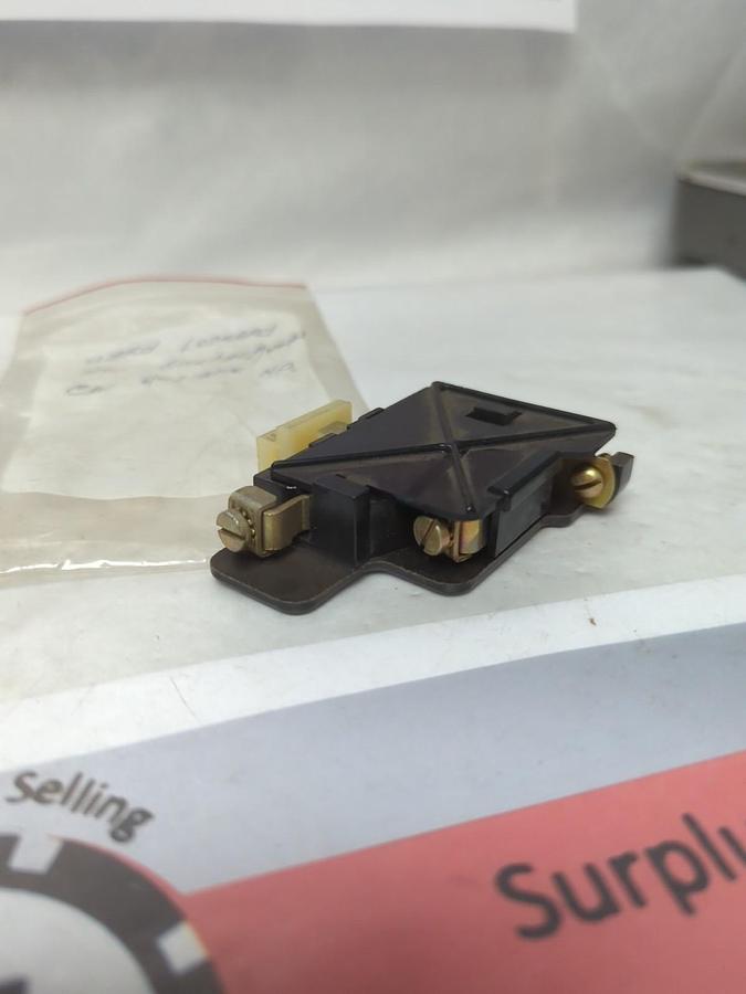 Used WARD LEONARD,447-9046 N.O.,AUXILIARY CONTACT/UNIT POLE PRE-OWNED