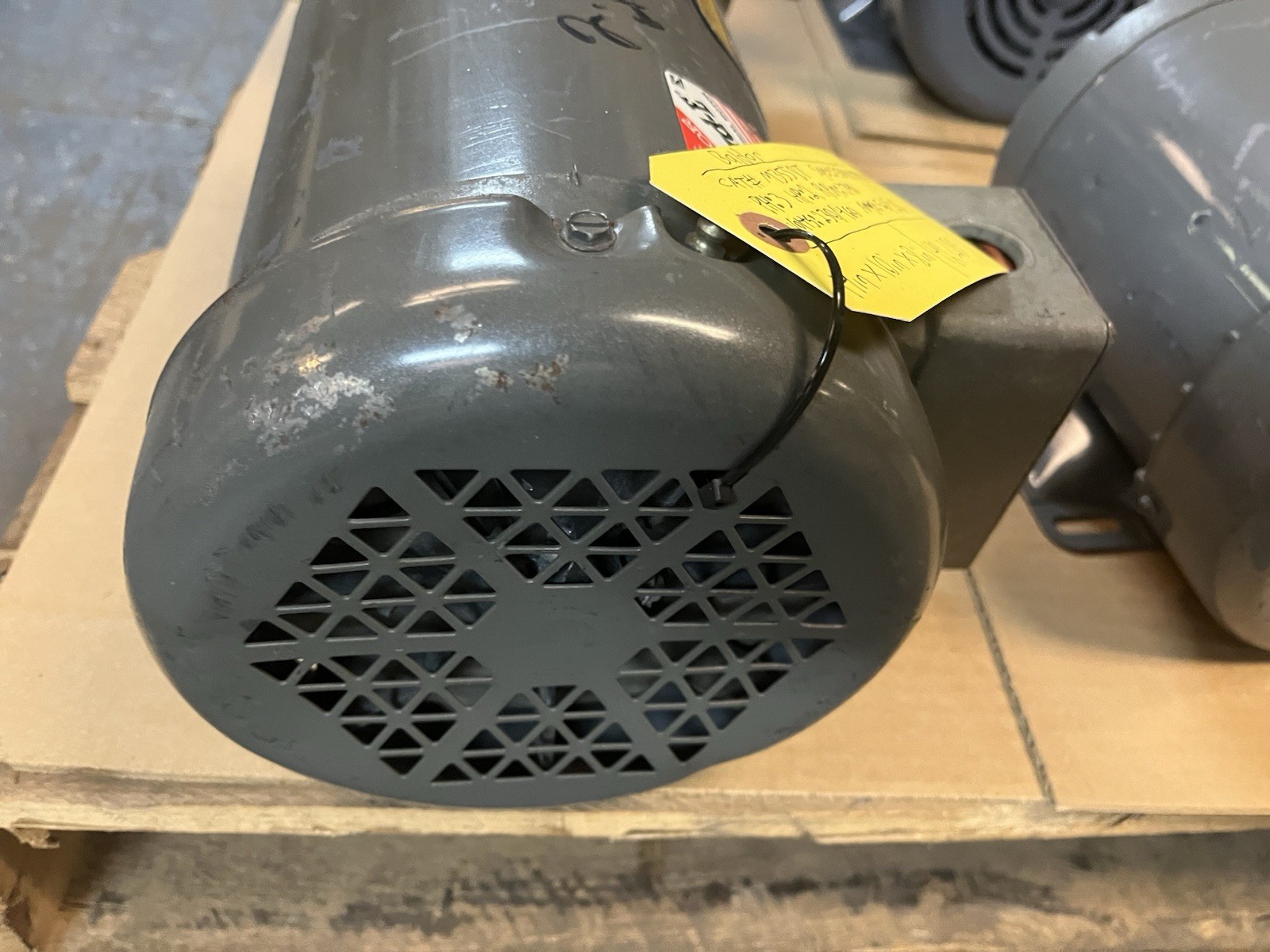Used BALDOR,M3558T,MOTOR 2HP 230/460V 1740RPM 3PH 145T