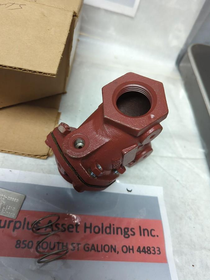 Used AQUAMATIC,V42C-0001-2000,CAST DIAPHRAGM VALVE 1 INCH MISSING PARTS PRE-OWNED