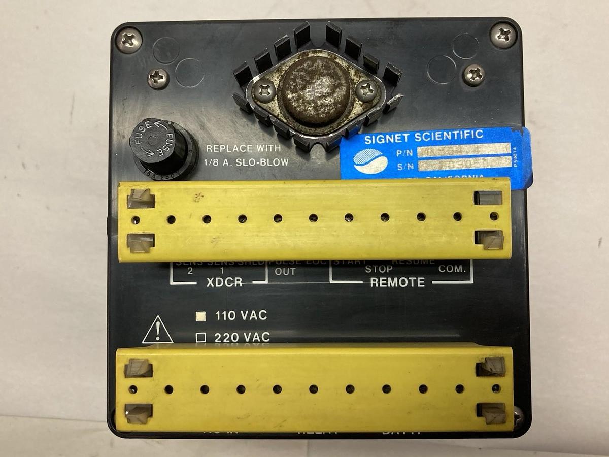 Used Signet Scientific,MK504.4,Batch Controller 110VAC