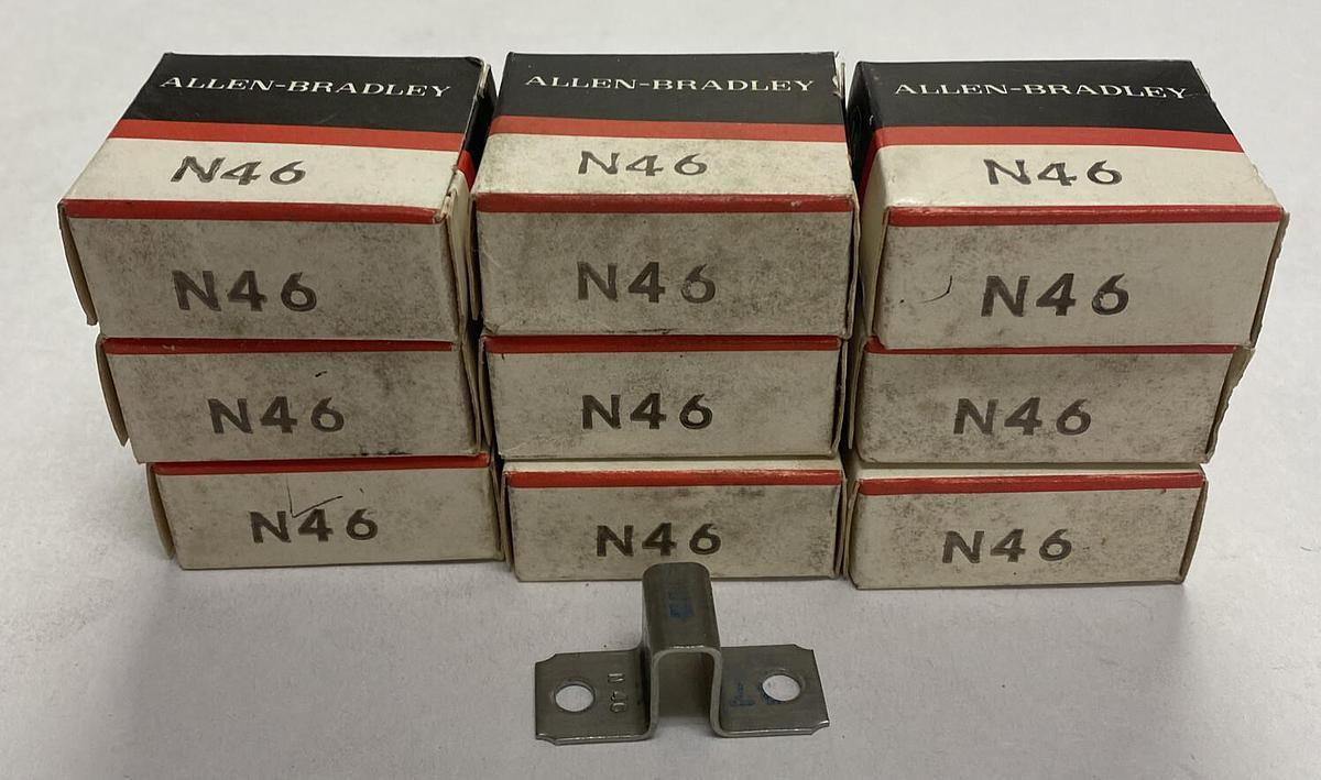 ALLEN BRADLEY,N46,OVERLOAD RELAY HEATER ELEMENT LOT OF 9 NOS