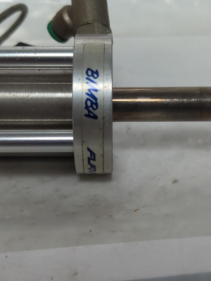 Used BIMBA,FOD-091 75MM1,PNEUMATIC AIR CYLINDER ASSEMBLY PRE-OWNED
