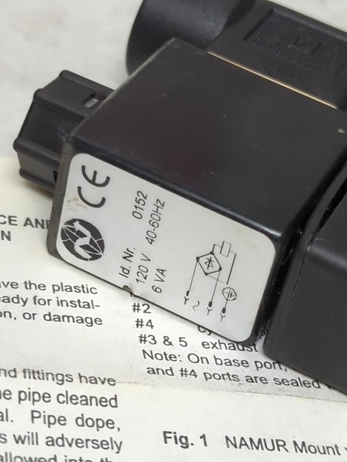 NORGREN,2630670E-016N-G,PNEUMATIC SOLENOID VALVE NOS