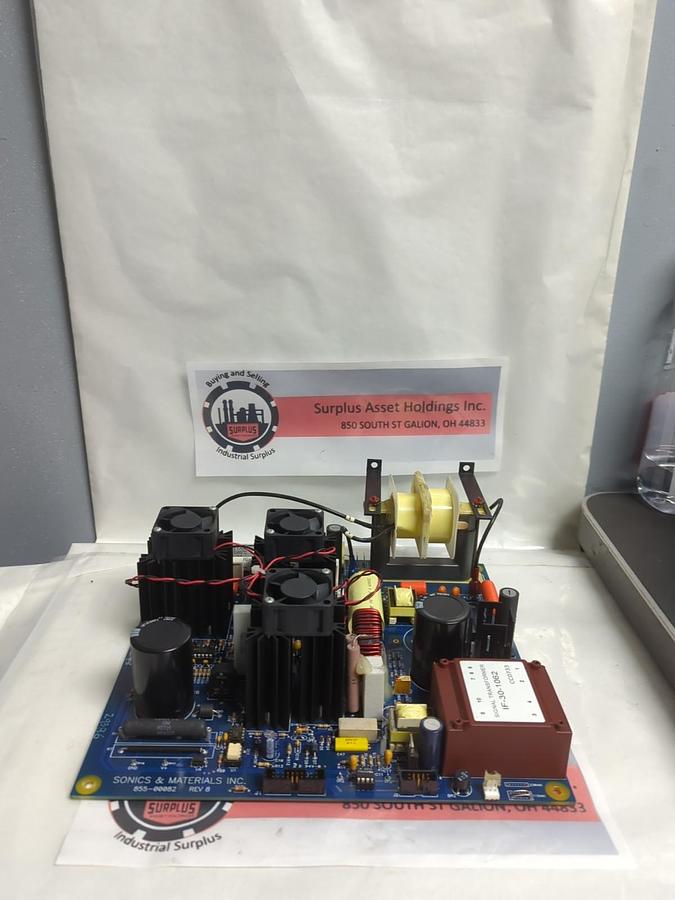 Used SONICS & MATERIALS,855-00082,PLL BOARD REV 8 PRE-OWNED