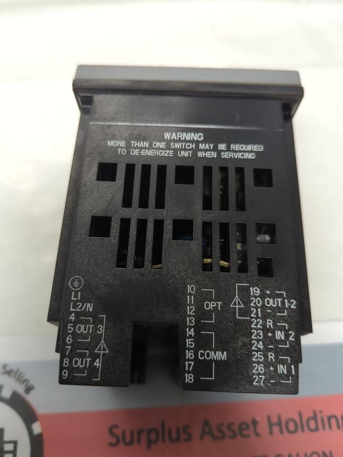 Used HONEYWELL,DC2500-EE-1LOR-200-1000-E0-0,UDC2500 DIGITAL CONTROLLER PRE-OWNED