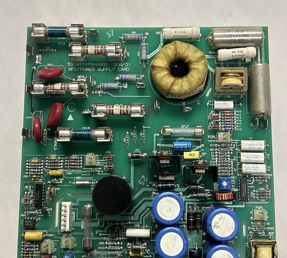 GENERAL ELECTRIC,531X111PSHARG1,MCF/ POWER SUPPLY CARD NOS