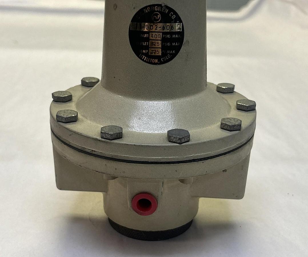 Used CA NORGREN,11-002-606,AIR PRESSURE REGULATOR