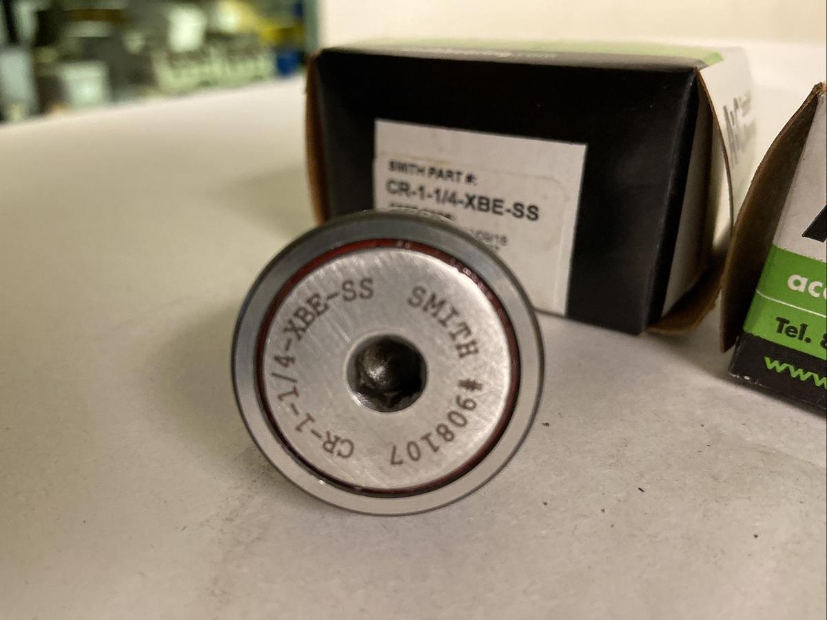 ABC SMITH BEARING,CR-1-XBE-SS,Cam Follower Lot of 2