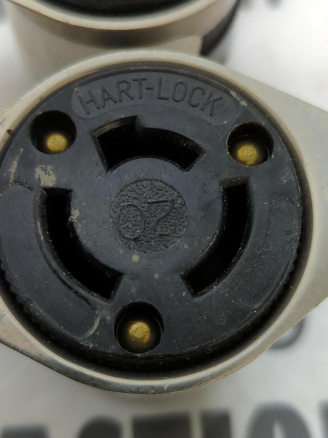 HART-LOCK,4585,RECEPTACLE 15 AMP LOT OF 4 NOS