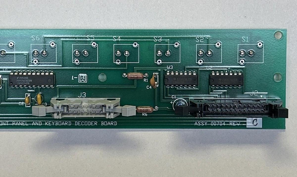 SONALERT,00704,FRONT PANEL AND KEYBOARD DECODER BOARD NOS