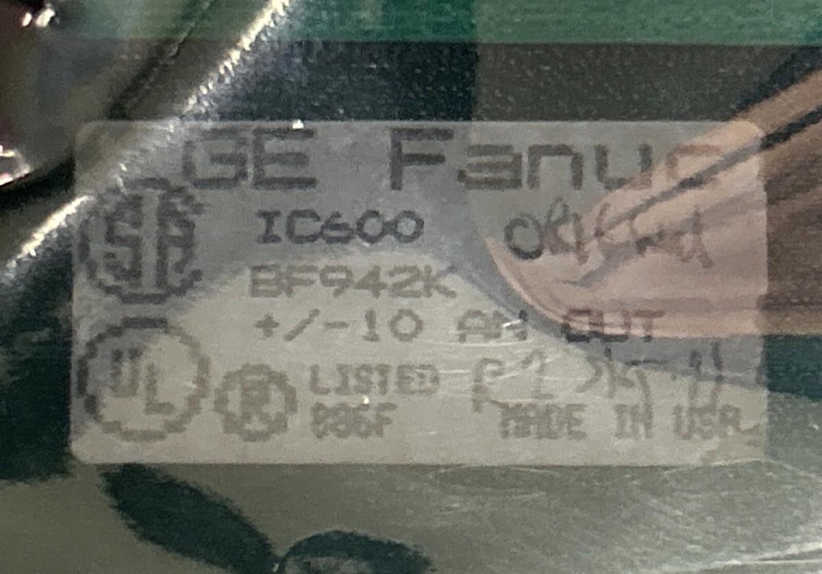 Used GE FANUC,IC600BF942K,ANALOG OUTPUT MODULE REFURBISHED